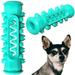 HLONK Dog Chew Toys for Aggressive Chewers | Dog Bone Toothbrush Stick for Large Dog Chew Toys & Puppy Dog Toys - Durable Natural Rubber Pet Chews Toy Blue