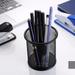 SDJMa Wire Mesh Pencil Holder Metal Pen Cup Desk Pen Organizer Case Pencil Jar Pencil Storage Bucket for Office Home School Supplies