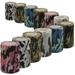 [12 Pack 3 x 5 Yards] Self Adhesive Bandage Wrap Military Camouflage Color Athletic Tape for Sports or Injuries Elastic Bandage Wrist and Ankle Tape Non-Woven Cohesive Bandage (3 Inch Military Mix)