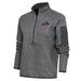 Women's Antigua Heather Charcoal Scranton Wilkes-Barre RailRiders Fortune Half-Zip Pullover Jacket