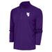 Men's Antigua Purple Winston-Salem Dash Tribute Quarter-Zip Pullover Top