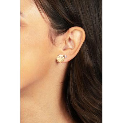 Spider Web Stud Earrings