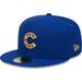 Men's New Era Royal Chicago Cubs 2023 MLB World Tour: London Series Flag Fill 59FIFTY Fitted Hat