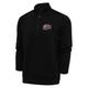 Men's Antigua Black Sacramento River Cats Generation Quarter-Zip Pullover Top