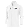 Women's Antigua White Quad Cities River Bandits Generation Full-Zip Jacket