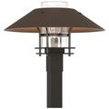 Henry 15.8"H Bronze Accented Oiled Bronze Outdoor Post Light w/ Clear