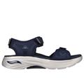 Skechers Men's Max Cushioning Arch Fit Prime - Archee Sandals | Size 12.0 | Navy | Textile/Synthetic | Hyper Burst