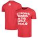 Men's Contenders Clothing Heather Red The Godfather Five Families T-Shirt