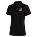 Women's Antigua Black Indianapolis Indians Tribute Polo