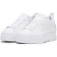 Sneaker PUMA "MAYZE WEDGE WNS" Gr. 40, weiß (puma white, ash gray) Schuhe Sneaker mit trendiger Plateausohle