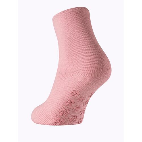 ABS-Socken WÄSCHEPUR Gr. 2/39, rosa (altrosa) Damen Socken Stoppersocken