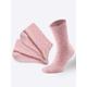 Socken WÄSCHEPUR Gr. 2/39, rosa (rosé, meliert) Damen Socken Socken, Strümpfe Strumpfhosen