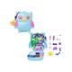 Polly Pocket Snowy Sleepover Owl Compact Micro Doll Playset