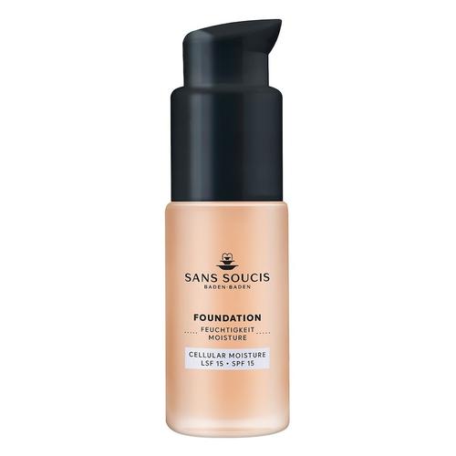 Sans Soucis - Pure Matt 10 Sand Beige LSF 15 Foundation 30 ml Nr. 40 - Bronze Rosé