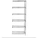 24 Deep x 36 Wide x 86 High 6 Tier Stainless Steel Wire Add-On Shelving Unit
