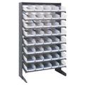 Single Sided Pick Rack with 40 Storage Bins