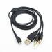 3 in 1 2M Oxygen-free Headset Cable Audio Cable for Arctis (3/5/7/Pro Headphones) Accessory Part