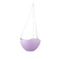 Hanging planter Garden Balcony Hanging Planter Basket Flower Pot (Purple)