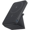 Anker 622 Magnetic Battery (MagGo) Upgraded Version 5 000mAh Foldable Magnetic Wireless Portable Charger and USB-C (On The Side) Only for iPhone 15/14/13/12 Series (Interstellar Gray)