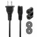 Kircuit AC Power Cord for Printer HP Deskjet-Ink Universal-AC-Power-Cord-2-Prong AC90 Power Supply