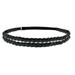 Yoga Sports Hairband Soft And Comfortable To Wear For Makeup Workout Yoga Fitness Black 1PCS