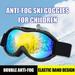 TIHLMK Anti-Fog Ski Goggles Double Layer Ski Goggles Adult Men And Women Ski Goggles