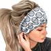 Women s Workout Headbands Elastic Non Slip Wide Yoga Sports Sweatbands Moisture Wicking Hairbands for Running Fitness Athletic