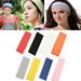 Tutuviw 10 PCS Yoga Cotton Headbands Elastic Stretch Sweatband Hairband Mixed Colors Ballet Head Band for Women/Girls Sports/Pilates/Fitnessï¼ˆRandom Colorï¼‰