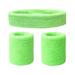 Wendunide 2024 Clearance Sales Casual Pants for Woman Sweatband Set 1 Headband and 2 Wristbands for Sports & More Green