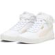 Sneaker PUMA "CARINA 2.0 MID" Gr. 40,5, pink (puma white, frosty pink, puma gold) Schuhe Schnürstiefeletten