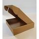 A5 C5 PARCEL SIZE Cardboard Lidded Box Postage Postal Packaging Mail Small Parcel Gift 9.3'' x 7.7'' x 1.9'' (200)