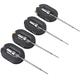 Dechoga 4pcs BBQ Grill Bluetooth Thermometer Safety Food Stainless Steel Probes for Kitchen Meat Cooking