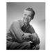 Smiling Portrait of Dana Andrews Sitting w/ Arms Crossed - Unframed Photograph Paper in Black/White Globe Photos Entertainment & Media | Wayfair