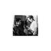 Sal Mineo Looking at James Dean Embracing Natalie - Unframed Photograph Paper in Black/White Globe Photos Entertainment & Media | Wayfair