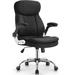 Inbox Zero Home Office Linen Velvet Fabric Executive Chair Upholstered in Black | Wayfair 9D7FC9E173A74FABA39D118D050F88C0