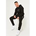 Finchley Road Fleece Tracksuit - Black