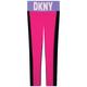 DKNY Girls Pink Logo Leggings - 8 Years