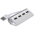 Mini hub USB 3.0 2.0 en aluminium adaptateur séparateur multi-USB 4 ports haute vitesse