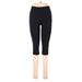 VSX Sport Active Pants - High Rise Skinny Leg Cropped: Black Activewear - Women's Size Medium