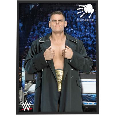 WWE Gunther Crowd Poster – gerahmt A3 Image