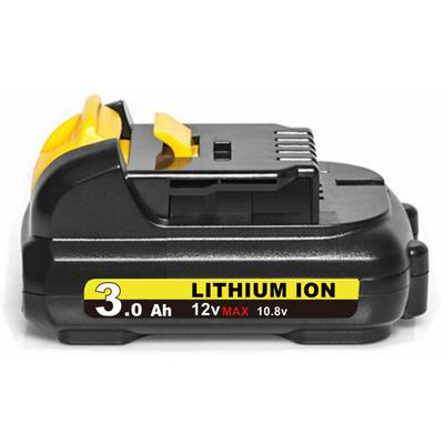 12V 3Ah Li-Ion Akku für DeWalt DCB120 DCB123 DCB127 12V Elektrowerkzeuge