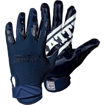 Battle Sports Youth TripleThreat Football Gloves - Navy