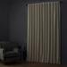 Exclusive Fabrics Performance Linen Luxury Blackout Curtains (1 Panel) - Thermal Insulation, Elegant Blackout Drapery