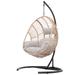 High Quality Outdoor Indoor PE Wicker Swing Egg Chair