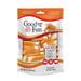 Good â€˜nâ€™ Fun Triple Flavor Mini Rolls Long Lasting Rawhide Dog Chews 8 oz.