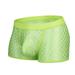 Zuwimk Men Underwear Men s Jockstraps Jock Strap Stretch Supporters Breathable Mesh Underwear Low Rise Green M