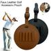 Leather Golf Tee Holder for Bag Belt Hook to Golf Bag Belt Clip for Golf Bag Luxury Leather Gift for Golfer Men Women