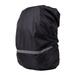Rain cover Waterproof Dustproof Backpack Rain Cover Portable Ultralight Outdoor Hiking Climbing Bag Rain Cover Size M (Black)
