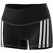 Adidas 3-Stripe 4 Volleyball Shorts Black | White L