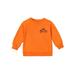 Peyakidsaa Toddler Kids Baby Boys Girl Halloween Pumpkin Print Long Sleeve Pullovers Sweatshirt Tops